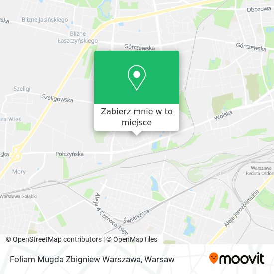 Mapa Foliam Mugda Zbigniew Warszawa