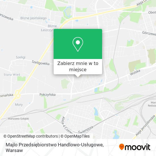 Mapa Majlo Przedsiębiorstwo Handlowo-Usługowe