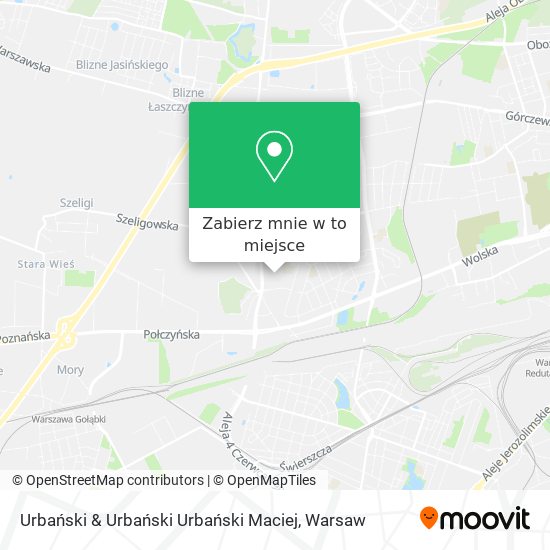 Mapa Urbański & Urbański Urbański Maciej