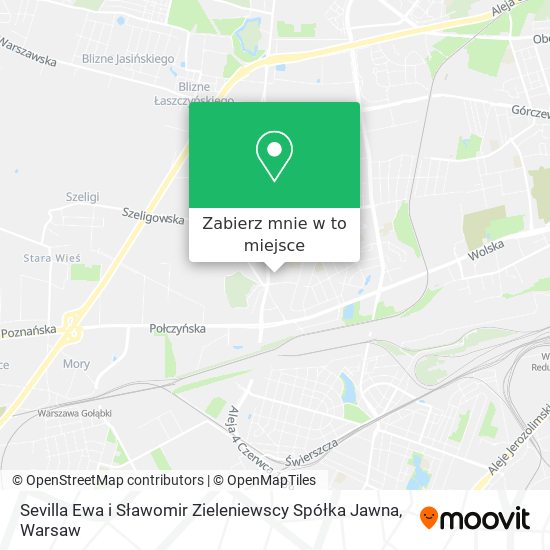 Mapa Sevilla Ewa i Sławomir Zieleniewscy Spółka Jawna