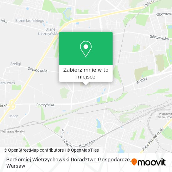 Mapa Bartłomiej Wietrzychowski Doradztwo Gospodarcze