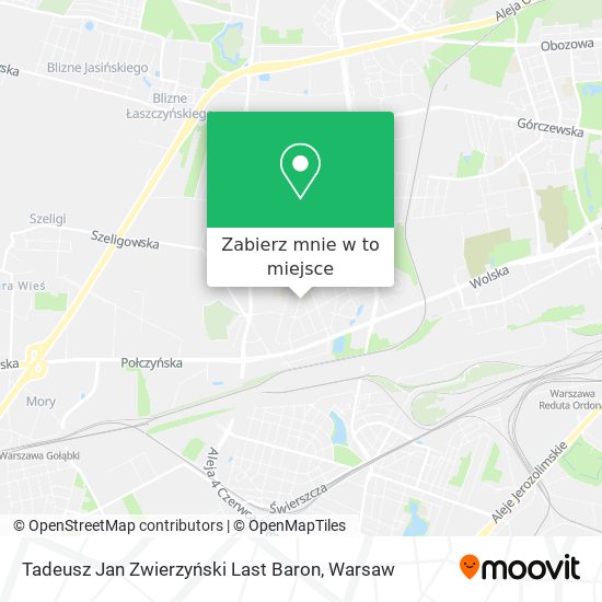 Mapa Tadeusz Jan Zwierzyński Last Baron