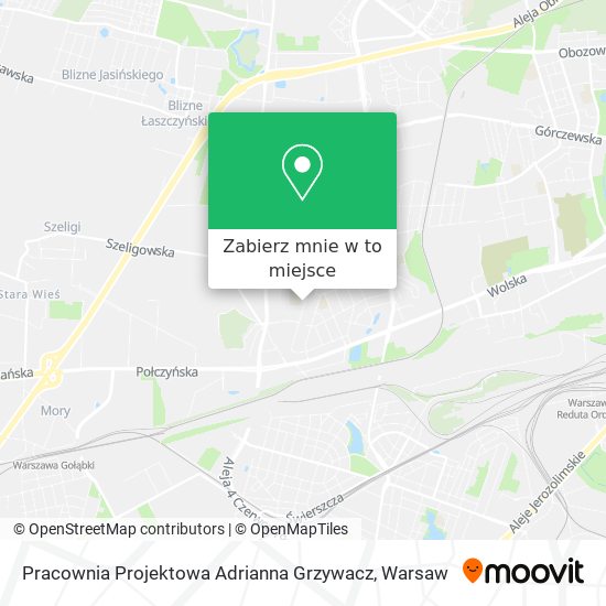 Mapa Pracownia Projektowa Adrianna Grzywacz