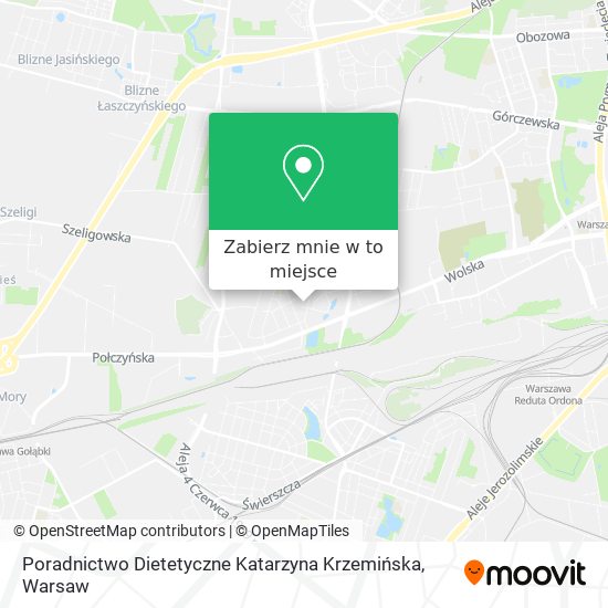 Mapa Poradnictwo Dietetyczne Katarzyna Krzemińska