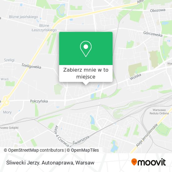 Mapa Śliwecki Jerzy. Autonaprawa