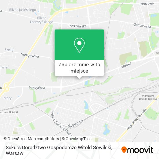 Mapa Sukurs Doradztwo Gospodarcze Witold Sowilski