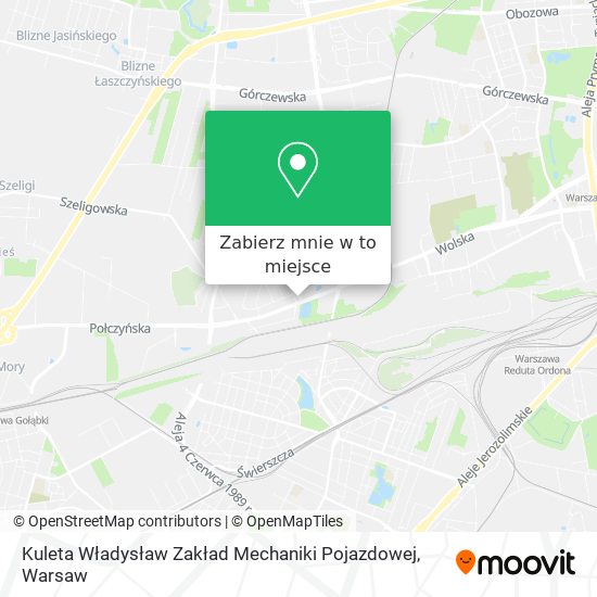 Mapa Kuleta Władysław Zakład Mechaniki Pojazdowej