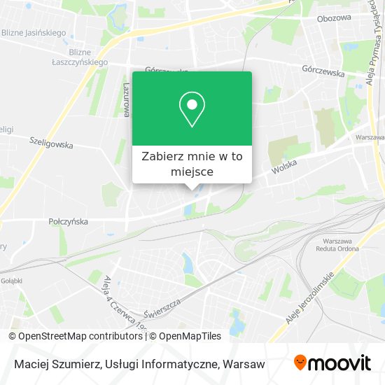 Mapa Maciej Szumierz, Usługi Informatyczne