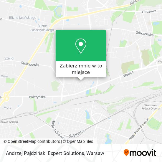 Mapa Andrzej Pajdziński Expert Solutions