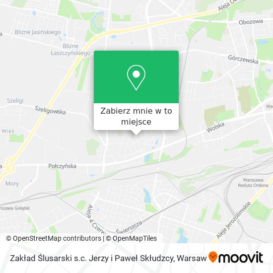 Mapa Zakład Ślusarski s.c. Jerzy i Paweł Skłudzcy