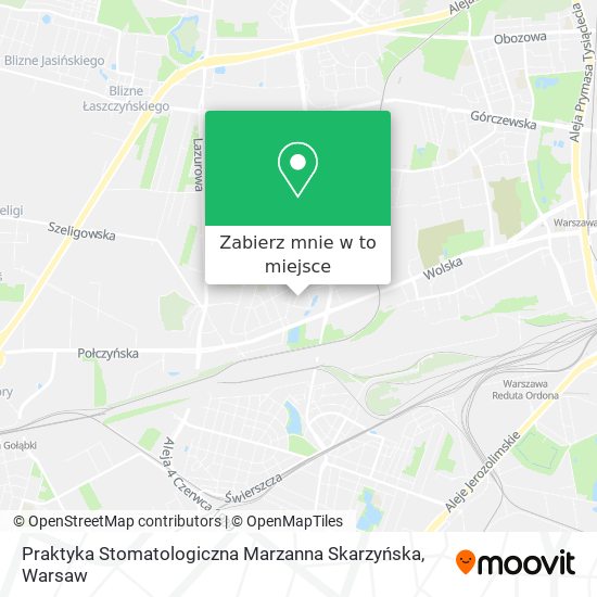 Mapa Praktyka Stomatologiczna Marzanna Skarzyńska