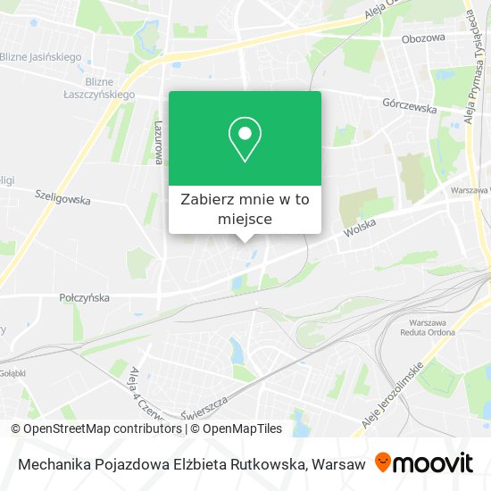 Mapa Mechanika Pojazdowa Elżbieta Rutkowska