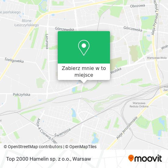 Mapa Top 2000 Hamelin sp. z o.o.