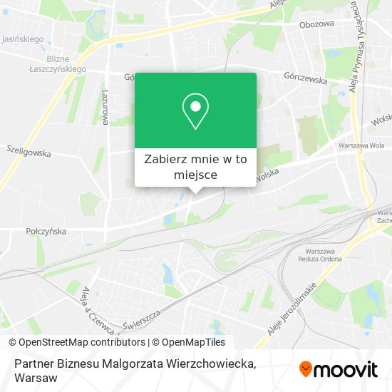 Mapa Partner Biznesu Malgorzata Wierzchowiecka