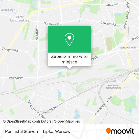 Mapa Paninstal Sławomir Lipka