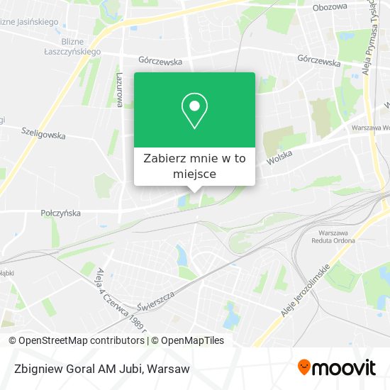 Mapa Zbigniew Goral AM Jubi