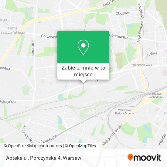 Mapa Apteka ul. Połczyńska 4