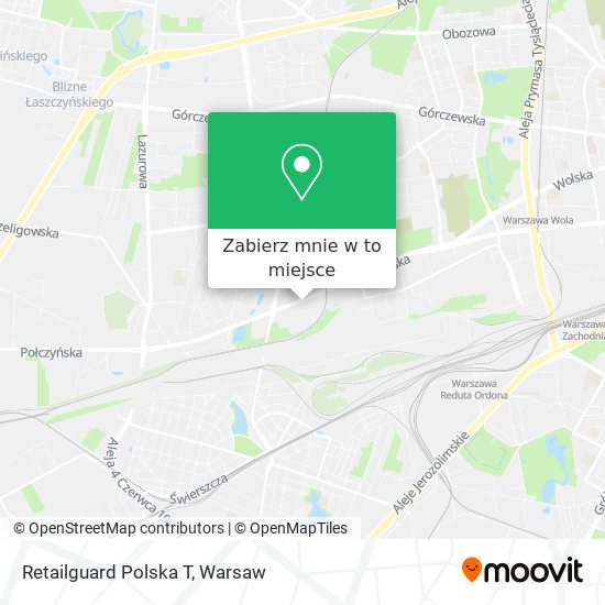 Mapa Retailguard Polska T