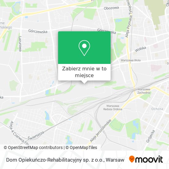 Mapa Dom Opiekuńczo-Rehabilitacyjny sp. z o.o.