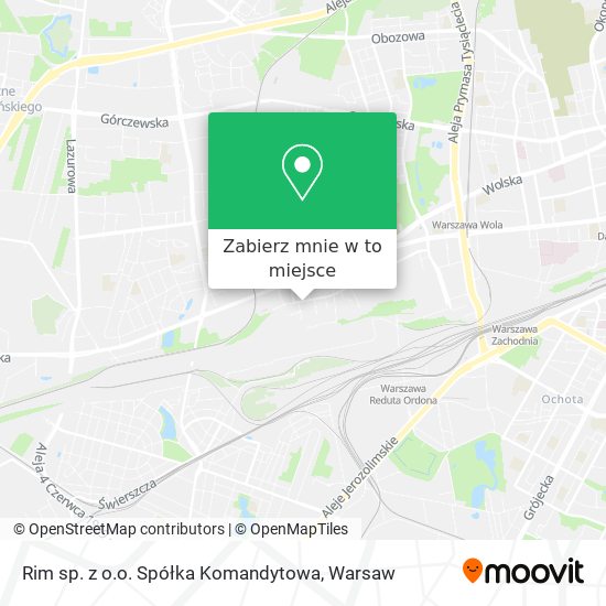 Mapa Rim sp. z o.o. Spółka Komandytowa