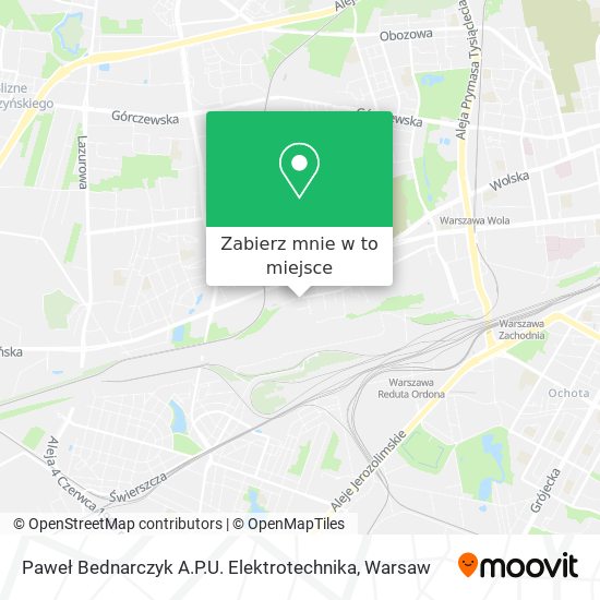 Mapa Paweł Bednarczyk A.P.U. Elektrotechnika