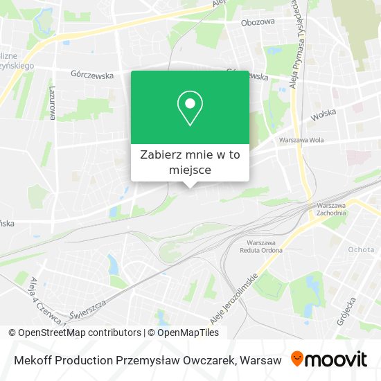 Mapa Mekoff Production Przemysław Owczarek