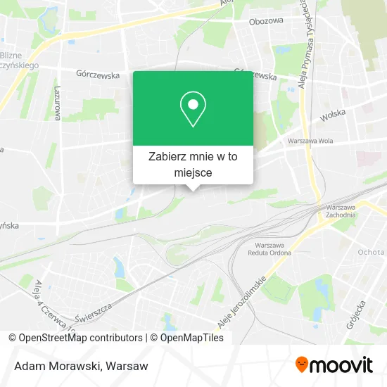 Mapa Adam Morawski