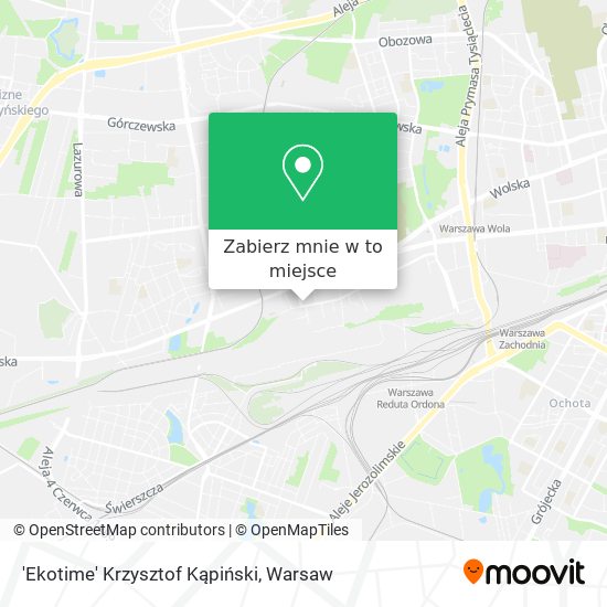 Mapa 'Ekotime' Krzysztof Kąpiński