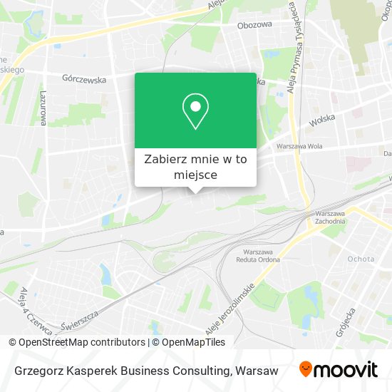 Mapa Grzegorz Kasperek Business Consulting