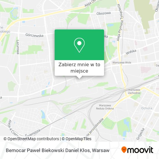 Mapa Bemocar Paweł Biekowski Daniel Kłos