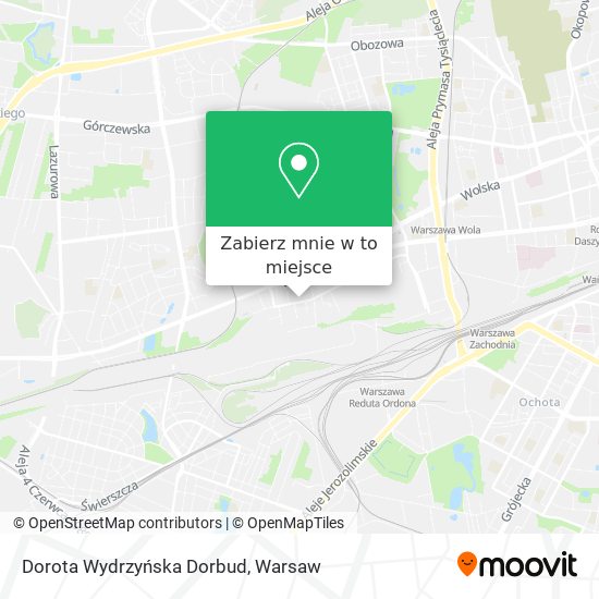 Mapa Dorota Wydrzyńska Dorbud