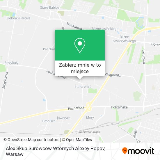 Mapa Alex Skup Surowców Wtórnych Alexey Popov