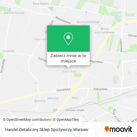 Mapa Handel Detaliczny Sklep Spożywczy