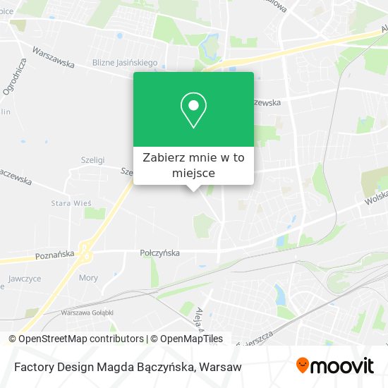 Mapa Factory Design Magda Bączyńska