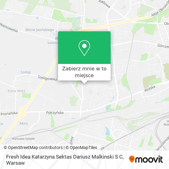 Mapa Fresh Idea Katarzyna Sektas Dariusz Malkinski S C