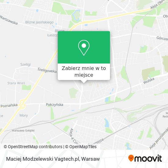 Mapa Maciej Modzelewski Vagtech.pl