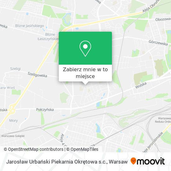 Mapa Jarosław Urbański Piekarnia Okrętowa s.c.