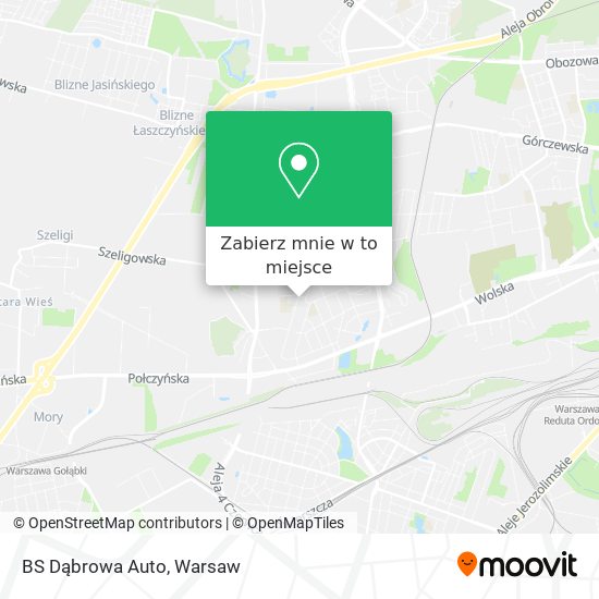 Mapa BS Dąbrowa Auto