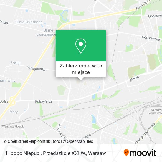 Mapa Hipopo Niepubl. Przedszkole XXI W.