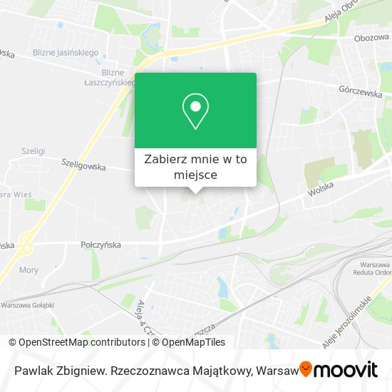 Mapa Pawlak Zbigniew. Rzeczoznawca Majątkowy