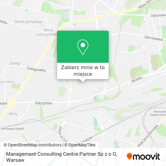 Mapa Management Consulting Centre Partner Sp z o O