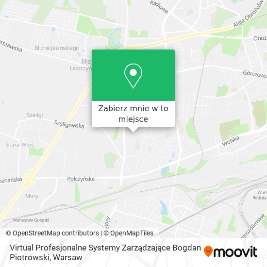 Mapa Virtual Profesjonalne Systemy Zarządzające Bogdan Piotrowski