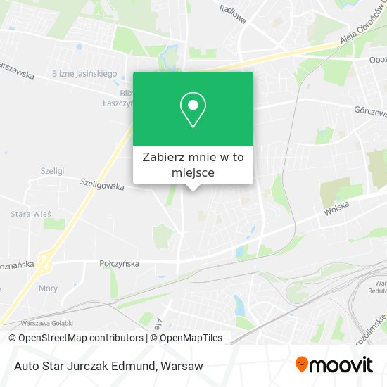 Mapa Auto Star Jurczak Edmund