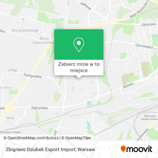 Mapa Zbigniew Dziubek Export Import