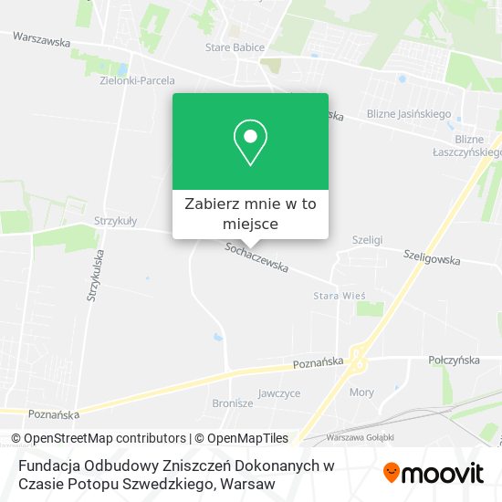 Mapa Fundacja Odbudowy Zniszczeń Dokonanych w Czasie Potopu Szwedzkiego