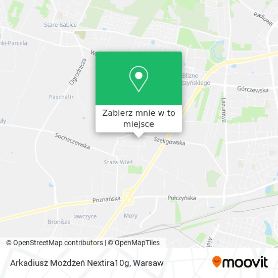 Mapa Arkadiusz Możdżeń Nextira10g