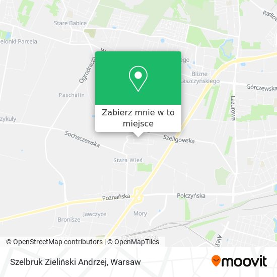 Mapa Szelbruk Zieliński Andrzej