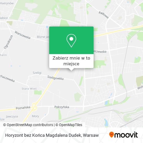 Mapa Horyzont bez Końca Magdalena Dudek