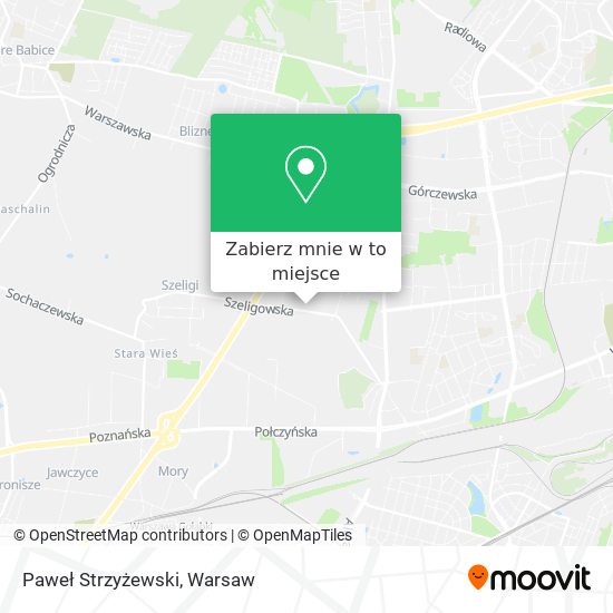 Mapa Paweł Strzyżewski