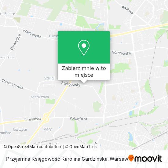 Mapa Przyjemna Księgowość Karolina Gardzińska